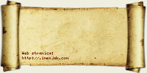 Nadežda Stojadinović vizit kartica